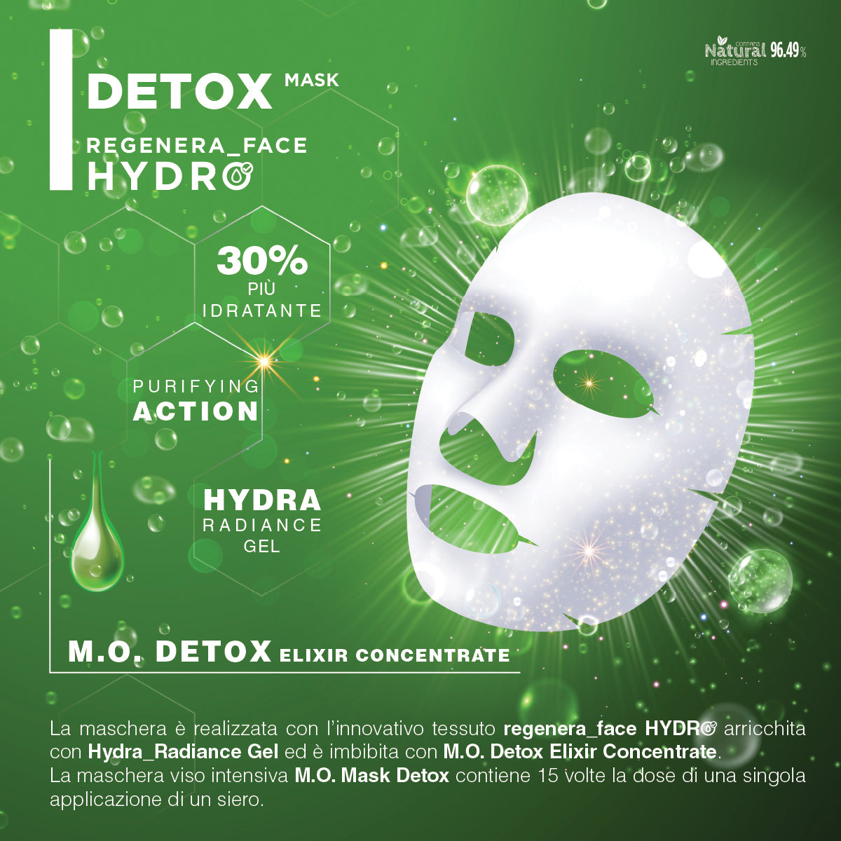 DETOX Mask 4 pz da 20 ml
