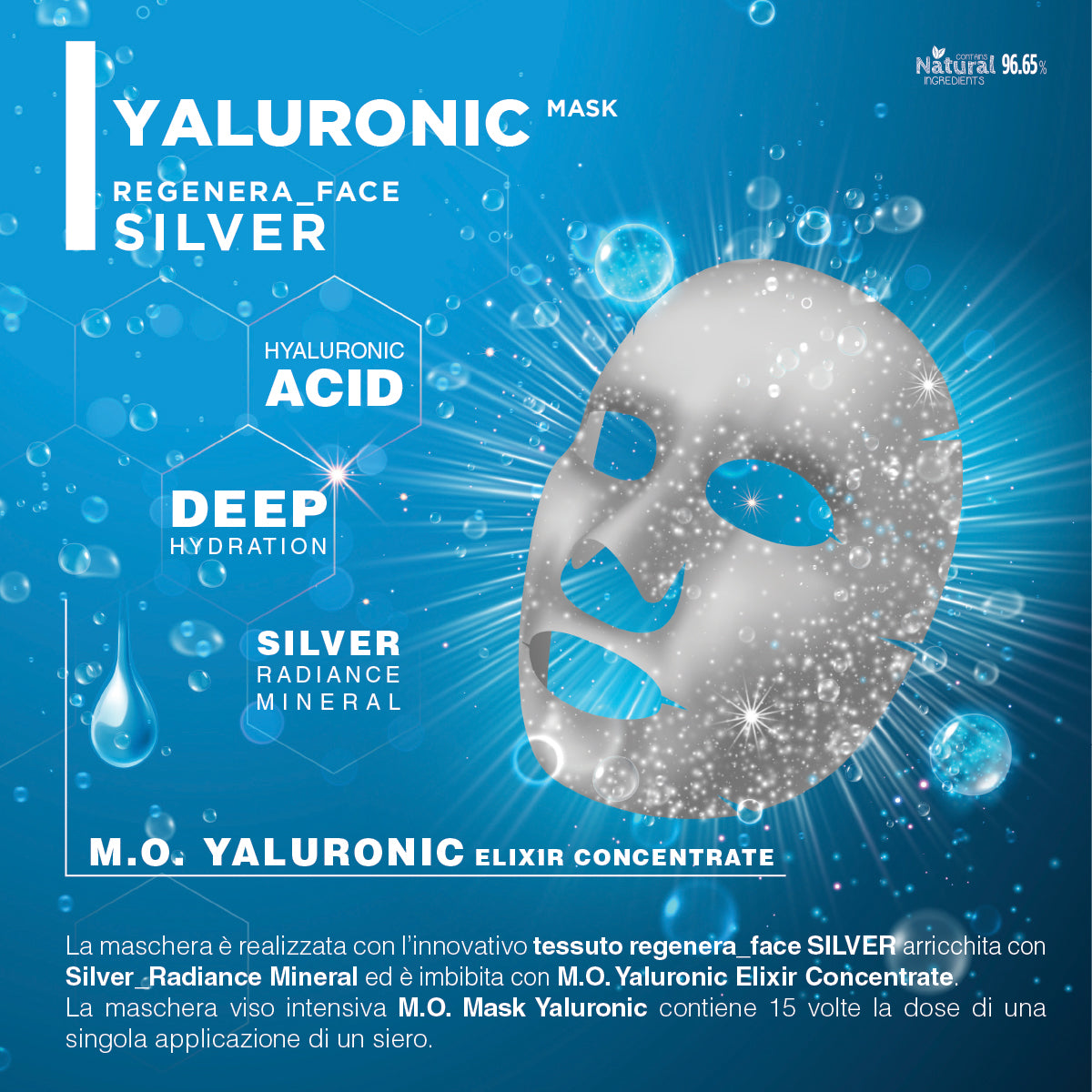YALURONIC Ritual Kit 4 mask da 20 ml + Yaluronic cream