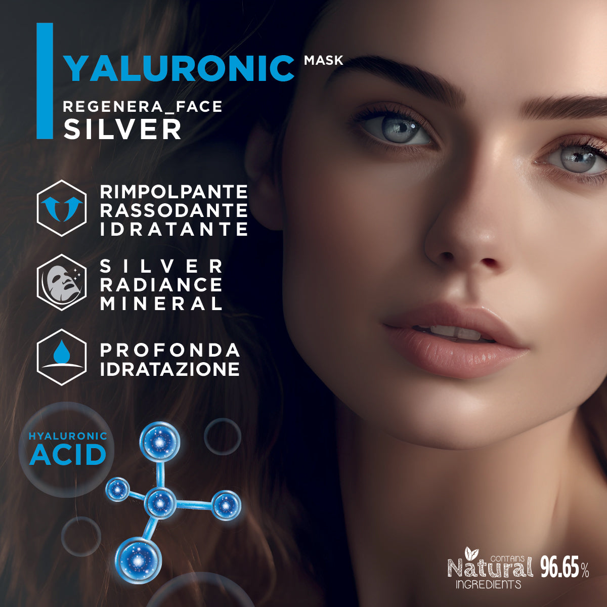 YALURONIC Ritual Kit 4 mask da 20 ml + Yaluronic cream